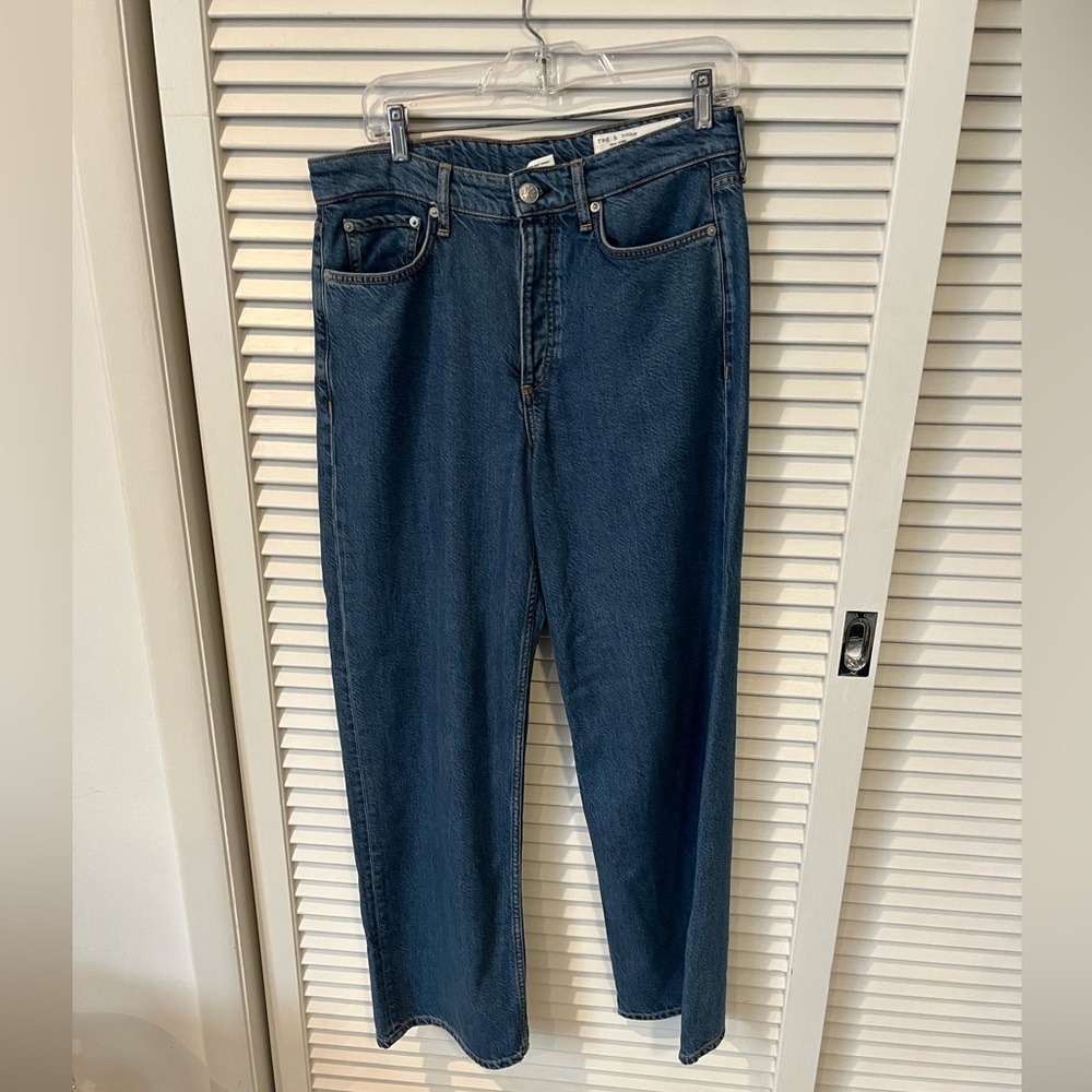 Rag & Bone Women’s Logan Low-Rise Wide Leg. Size 27.